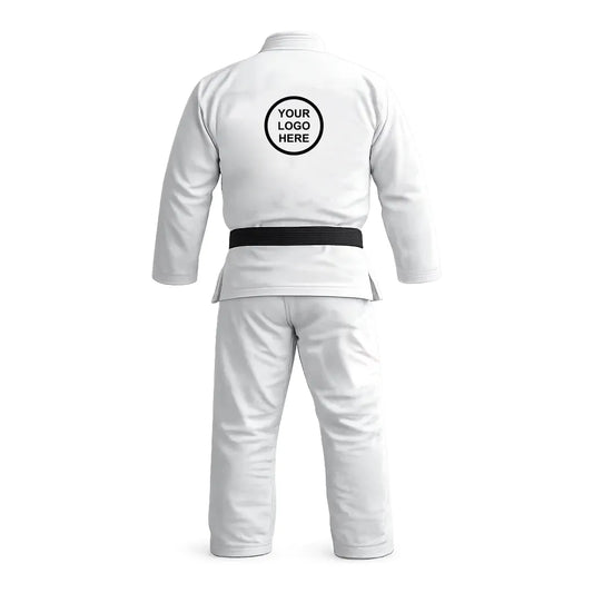 BJJ Gi – Academy Training Uniform with “Your Logo Here” Option