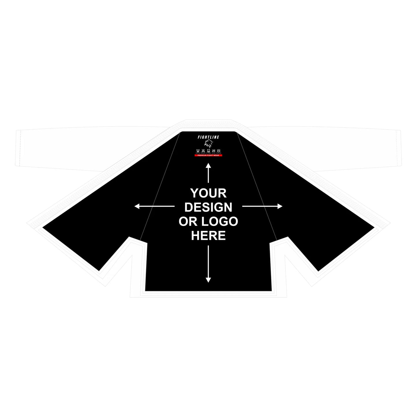 BJJ Gi – Academy Training Uniform with “Your Logo Here” Option