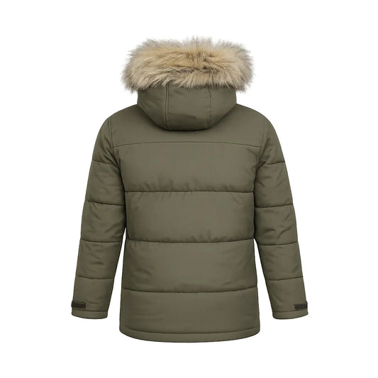 Waterproof Parka Jacket – Hooded Outdoor Winter Coat