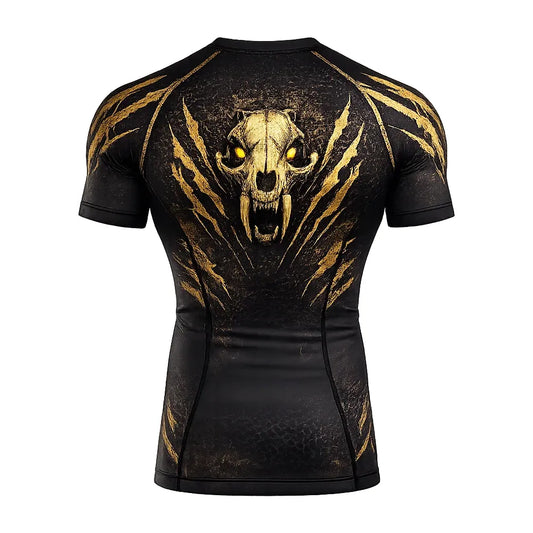 Performance Short Sleeve MMA Rash Guard – Sublimation Fight Wear