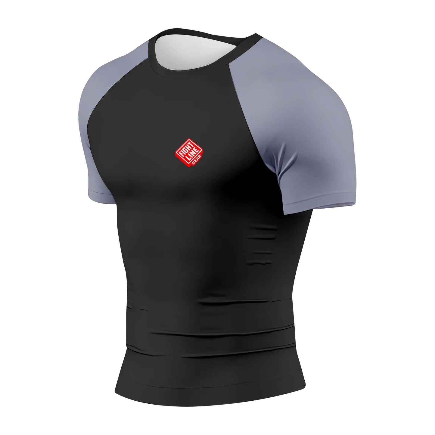 Short Sleeve Rank Rash Guard – BJJ Belt Color Grappling Shirt