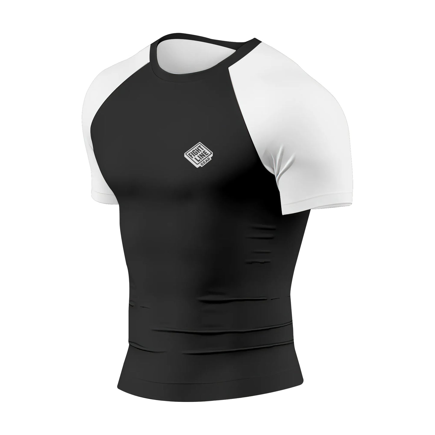 No-Gi Rank Rash Guard Short Sleeve – BJJ Belt Color Training Shirt