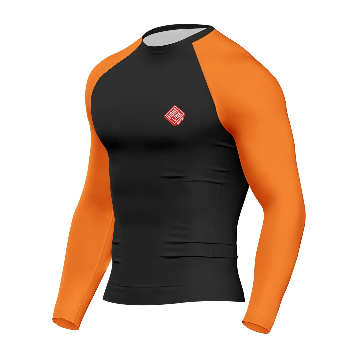 Academy Rank Rash Guard – Belt Color Sleeve No-Gi Grappling Shirt