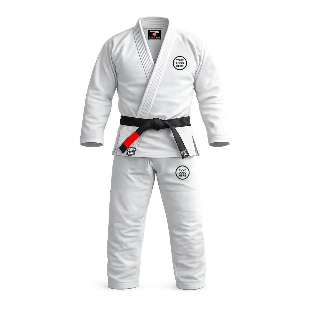 BJJ Gi – Academy Training Uniform with “Your Logo Here” Option