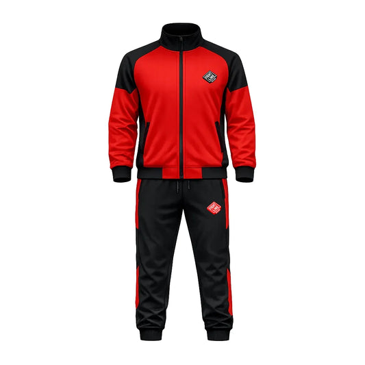 Slim Fit Tracksuit – Athletic Training Set