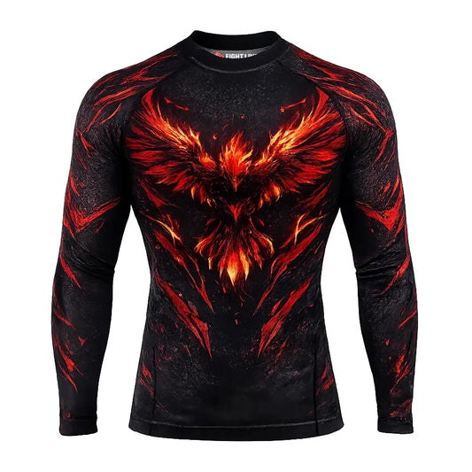 Full Sleeve MMA Rash Guard – Long Sleeve Compression Shirt
