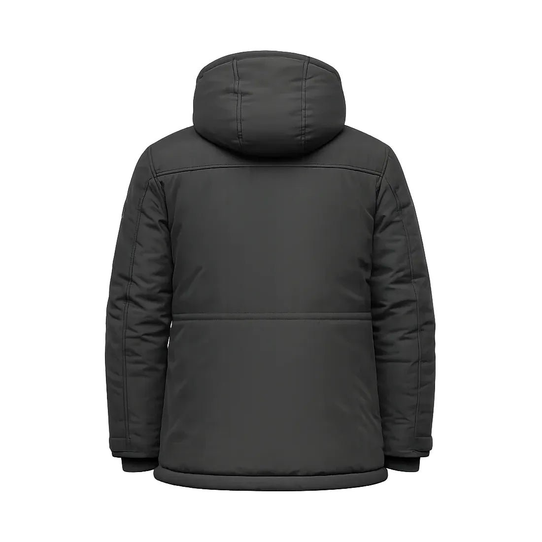 Insulated Parka Jacket – Heavy Winter Hooded Coat
