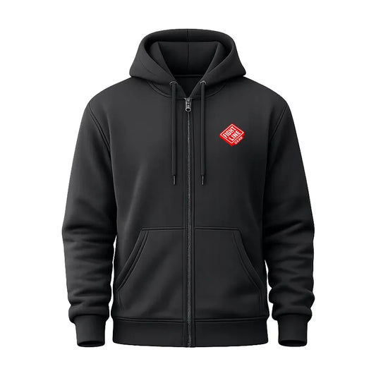 Athletic Zipper Hoodie – Performance Full Zip Hoodie