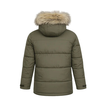 Waterproof Parka Jacket – Hooded Outdoor Winter Coat