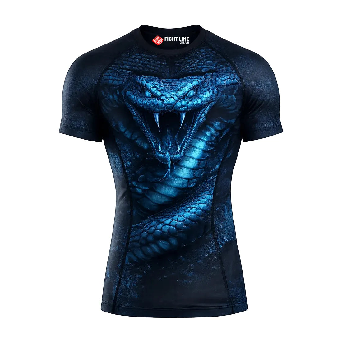 Custom Short Sleeve MMA Rash Guard – Sublimated Compression Shirt