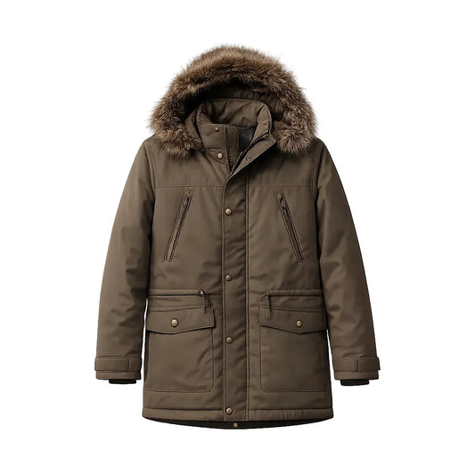 Urban Parka Jacket – Modern Hooded Winter Coat