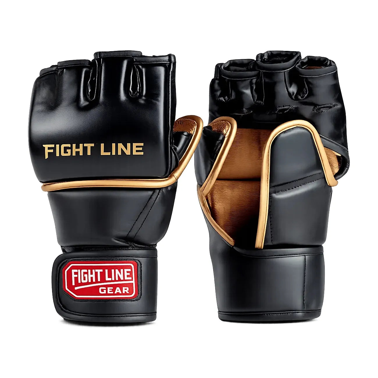 Grappling MMA gloves with open palm design