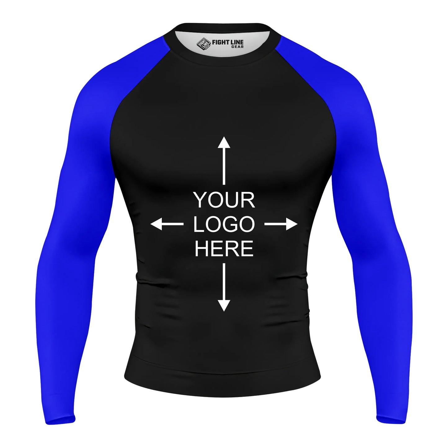 Customized Full Sleeve Rash Guard – Custom MMA & BJJ Compression Shirt