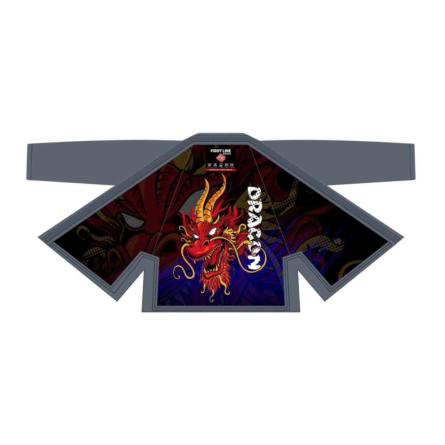 Elite BJJ Gi Inner Sublimated – Premium Grappling Uniform with Inner Design