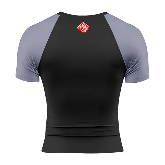 Short Sleeve Rank Rash Guard – BJJ Belt Color Grappling Shirt