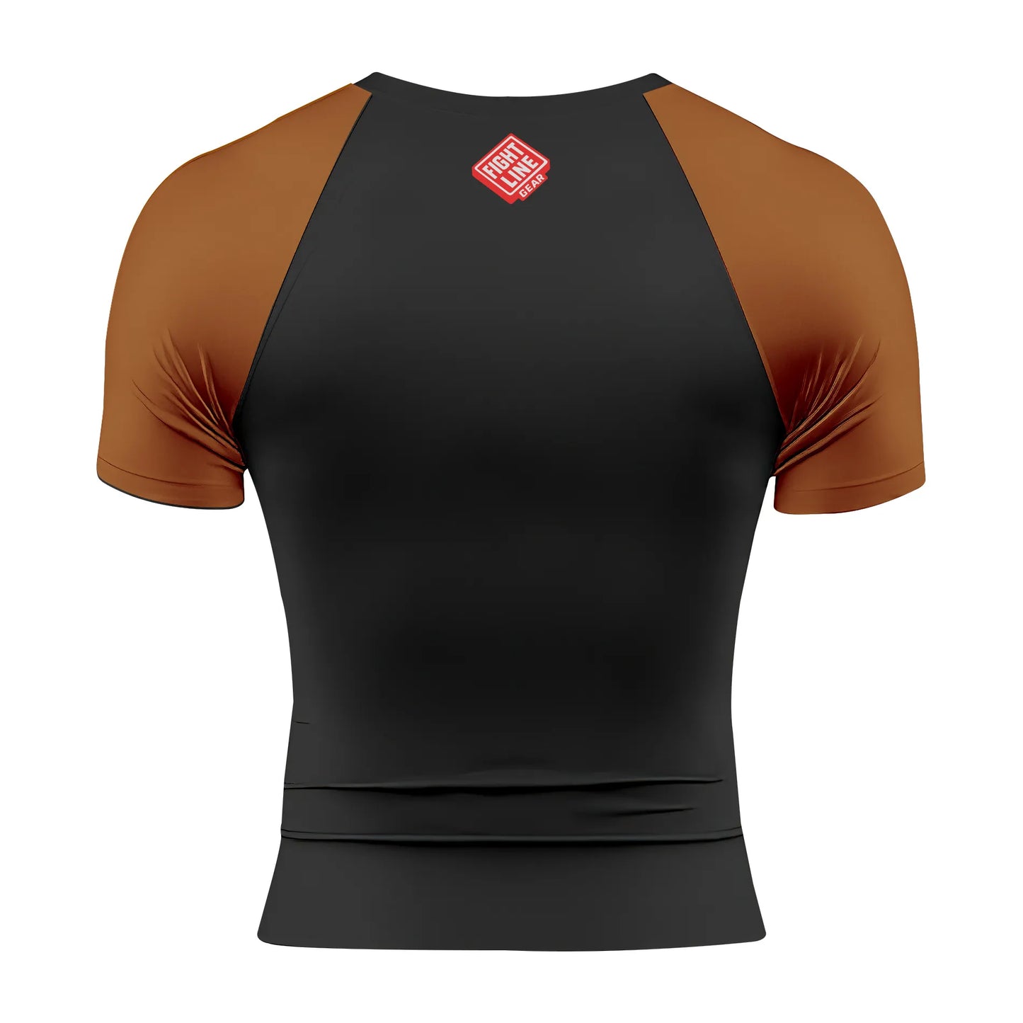 BJJ Rank Rash Guard Short Sleeve – Belt Color Compression Training Shirt