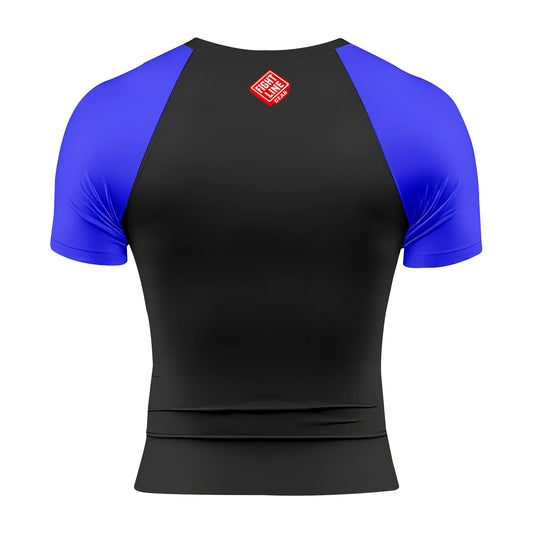 Athletic Rank Rash Guard Short Sleeve – Belt Color MMA Training Top