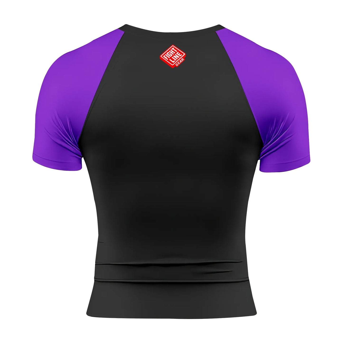 Elite Rank Rash Guard Short Sleeve – BJJ Belt Color Compression Shirt