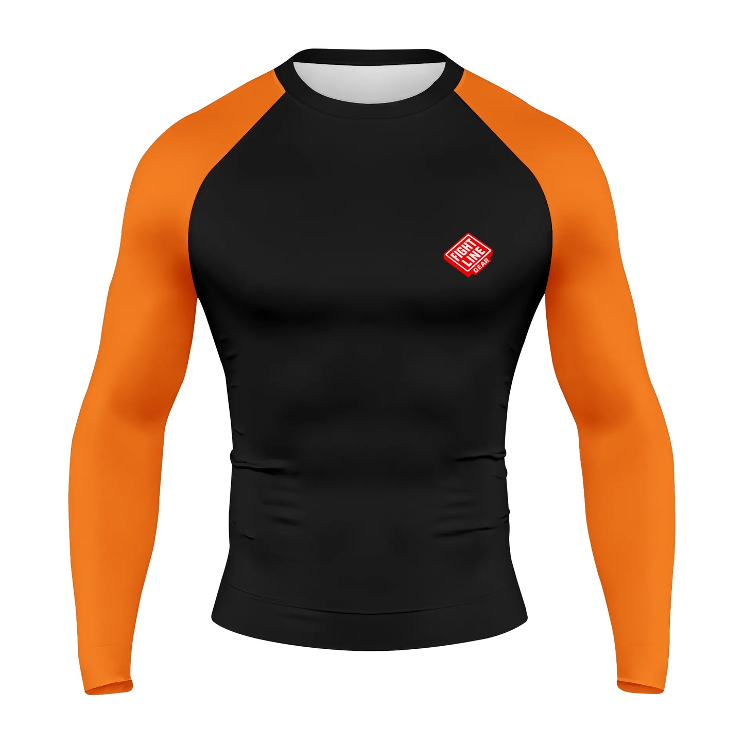 Academy Rank Rash Guard – Belt Color Sleeve No-Gi Grappling Shirt