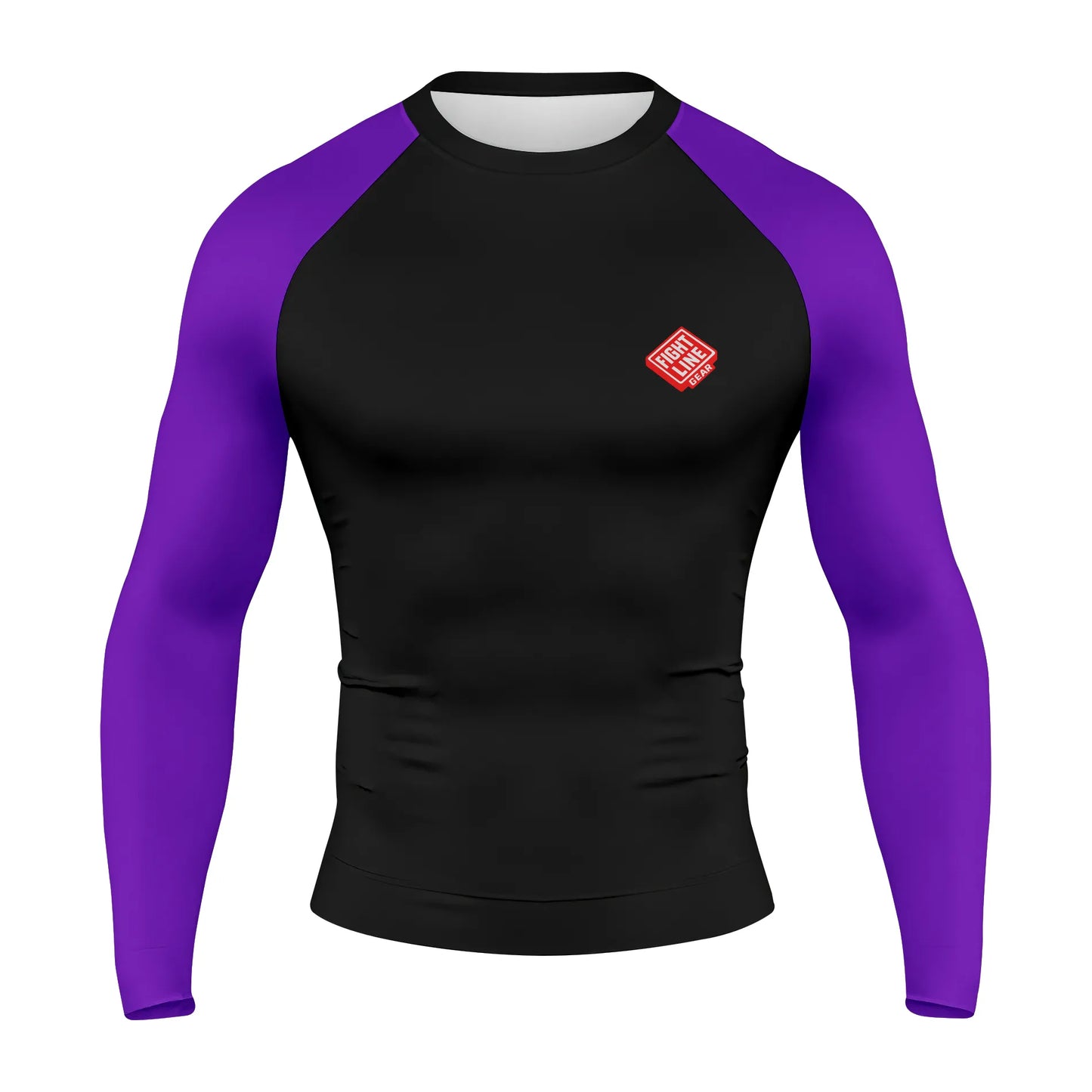 Elite Rank Rash Guard – Belt Color Sleeve BJJ Compression Shirt