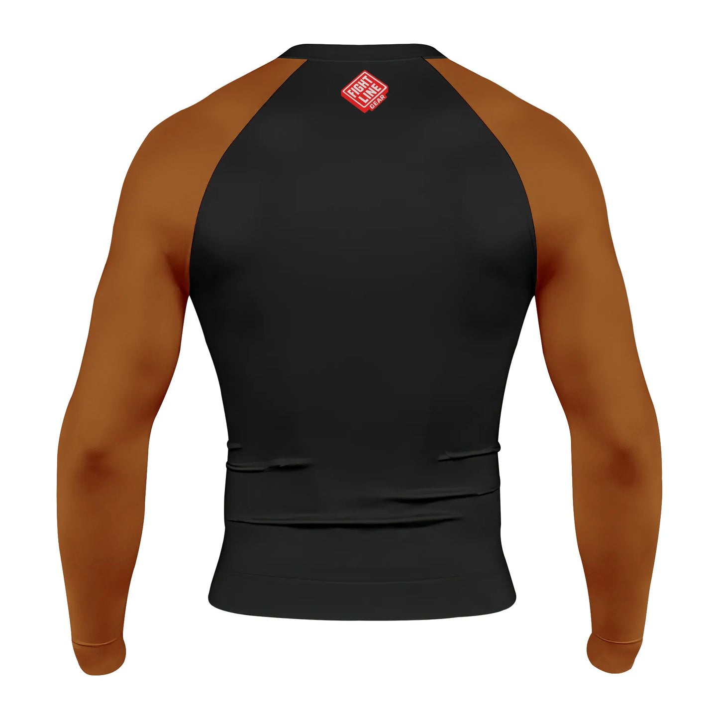 Ranked BJJ Rash Guard – Color Sleeve Grappling Compression Shirt