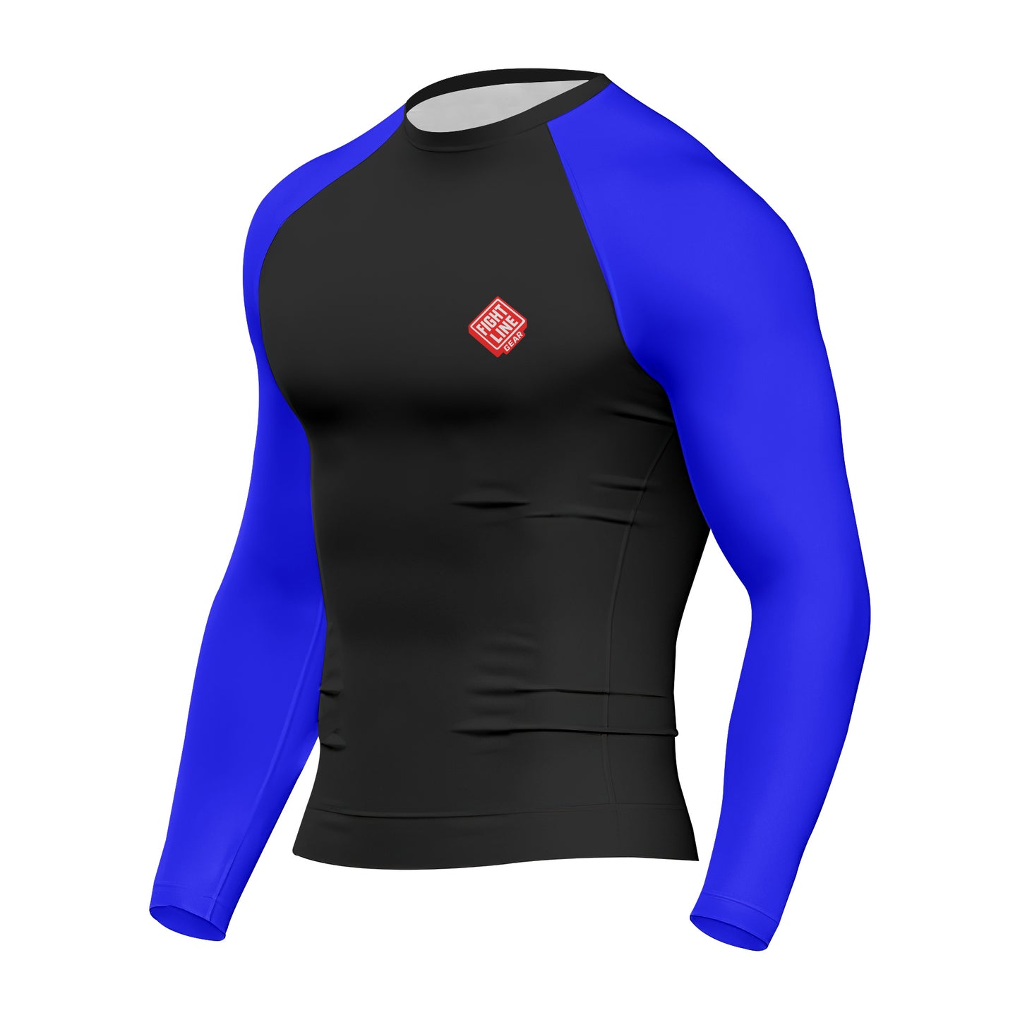 BJJ Rank Rash Guard – Belt Color Sleeve Compression Training Shirt