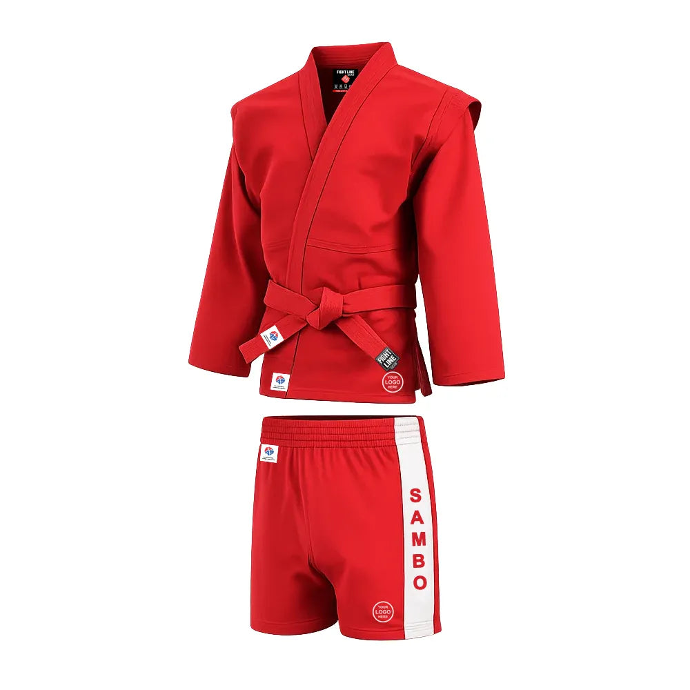 Personalized Sambo Gi – Custom Sambo Jacket & Shorts Set
